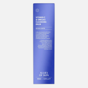 Allies of Skin Vitamin C & Omegas Cleansing Balm Очищающий гель-бальзам с витамином С и омега-комплексом (100 мл.) Allies of Skin Vitamin C & Omegas Cleansing Balm Очищающий гель-бальзам с витамином С и омега-комплексом (100 мл.)