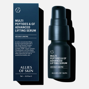 Allies of Skin Multi Peptides & GF Advanced Lifting Serum Разглаживающая мультипептидная сыворотка с фактором роста (7 мл.) Allies of Skin Multi Peptides & GF Advanced Lifting Serum Разглаживающая мультипептидная сыворотка с фактором роста (7 мл.)