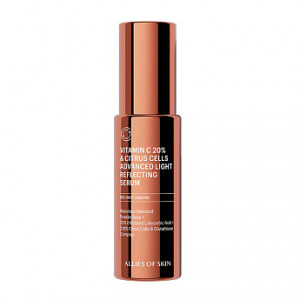 Allies of Skin Vitamin C 20% & Citrus Cells Advanced Light Reflecting Serum Усиленная сыворотка с 20% витамином C для сияния кожи (30 мл.)